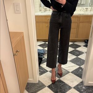 Toteme Charcoal Wide Leg Jeans